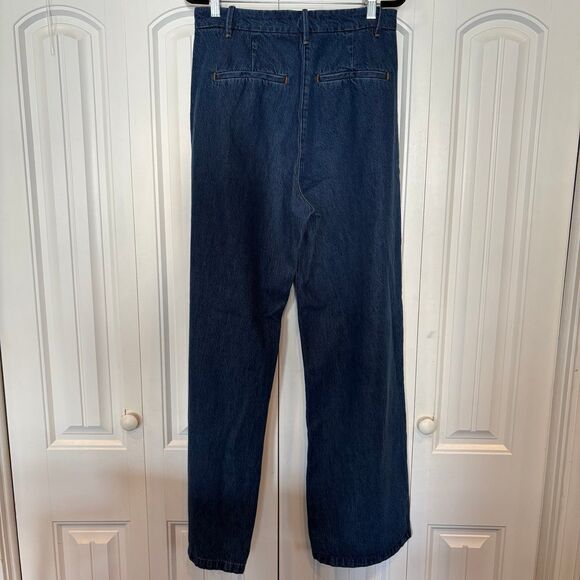 Abercrombie & Fitch Wide Leg Trouser Jeans Size 10/30 - Picture 2 of 8